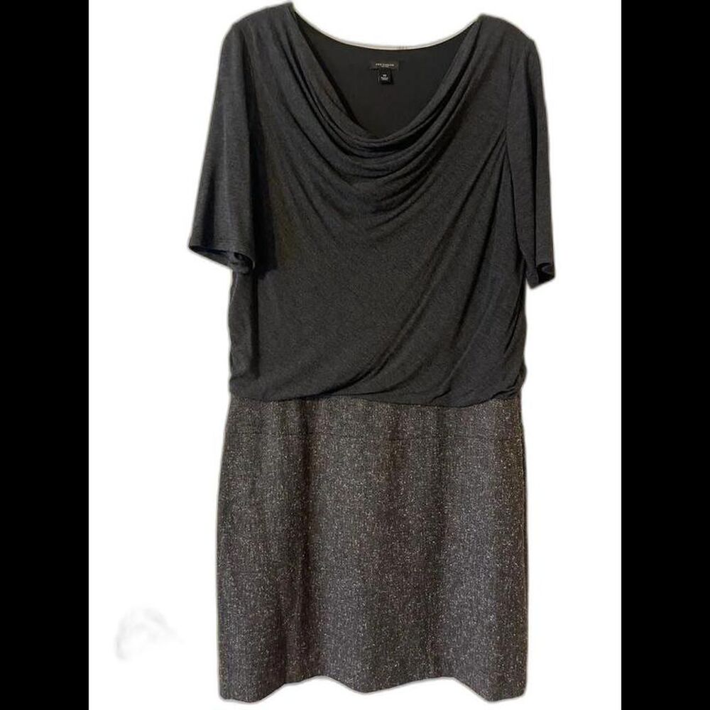 Ann Taylor Women's 2-in-One Grey Dress